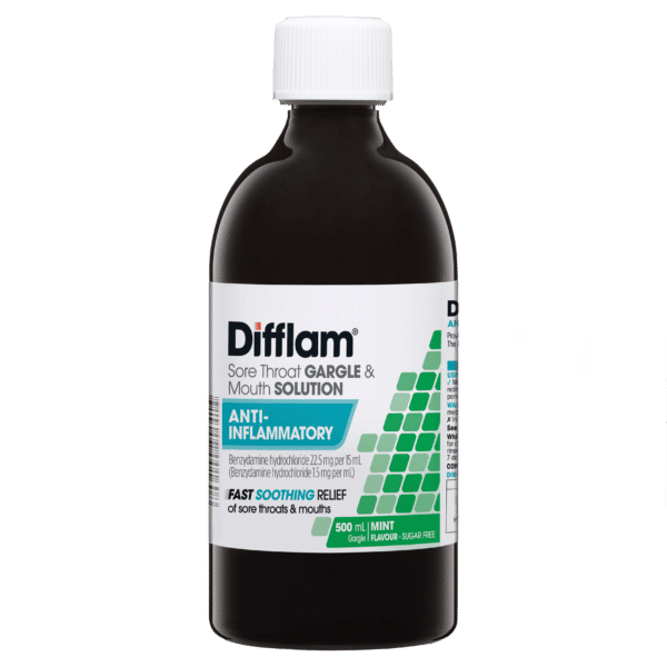 Difflam Sore Throat Gargle & Mouth Solution Anti-inflammatory