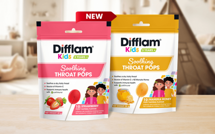 Kids Soothing Throat Pops - Home